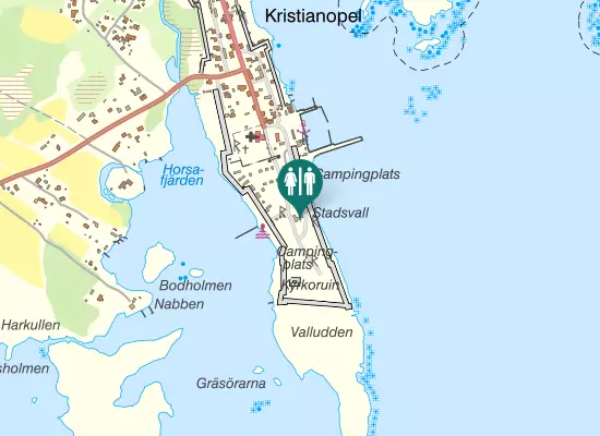 Karta over Storgatan