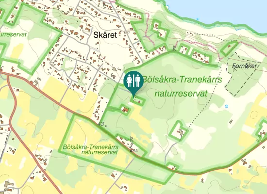 Karta over Klätterstigen