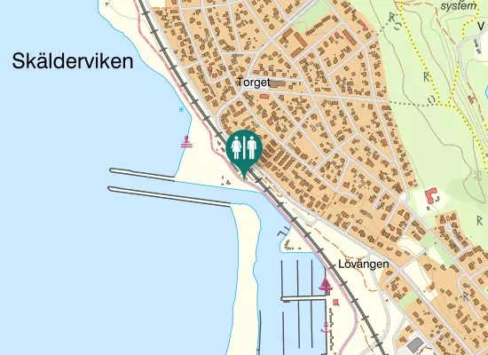 Karta över Segelvägen