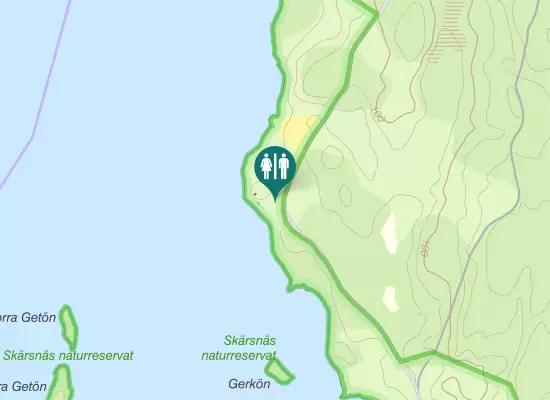 Karta over Kronogårdsvägen