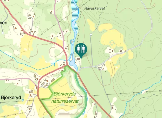 Karta over Tararpsvägen