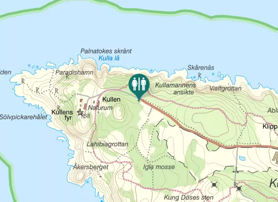 Karta over Italienska vägen