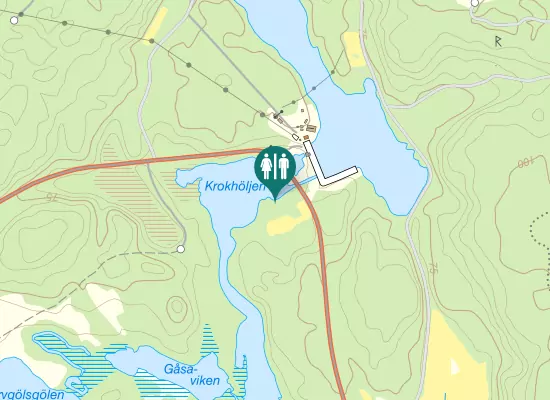 Karta over Möljerydsvägen