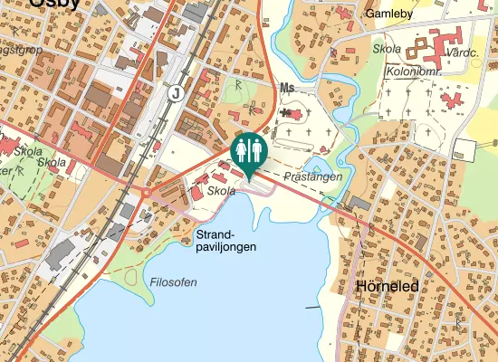 Karta over Kristianstadsgatan