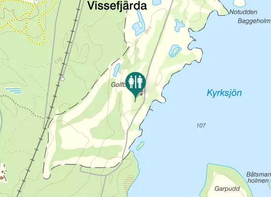 Karta over Kyrkogatan