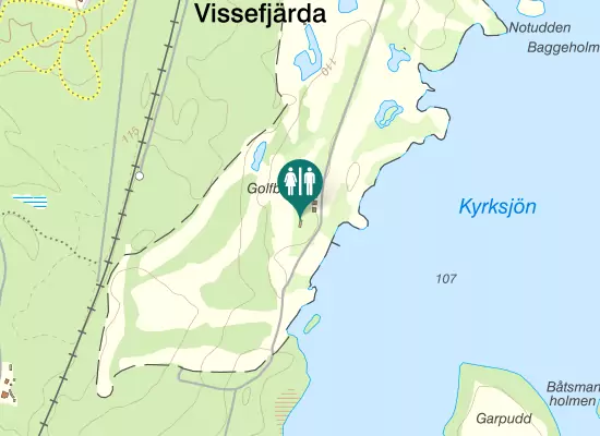 Karta over Kyrkogatan