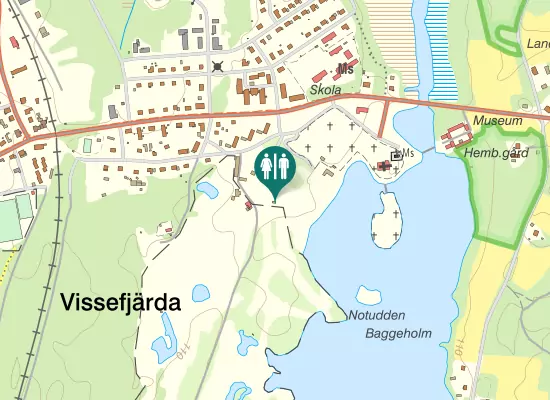 Karta over Kyrkogatan