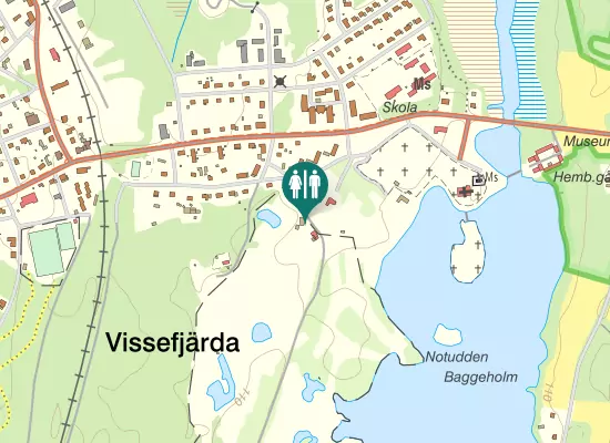 Karta over Kyrkogatan