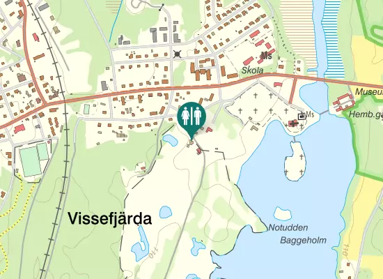 Karta over Kyrkogatan
