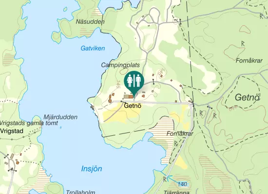 Karta over Getnövägen