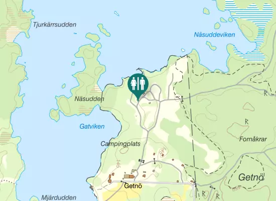 Karta over Getnövägen