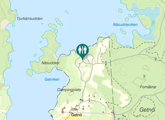 Karta over Getnövägen