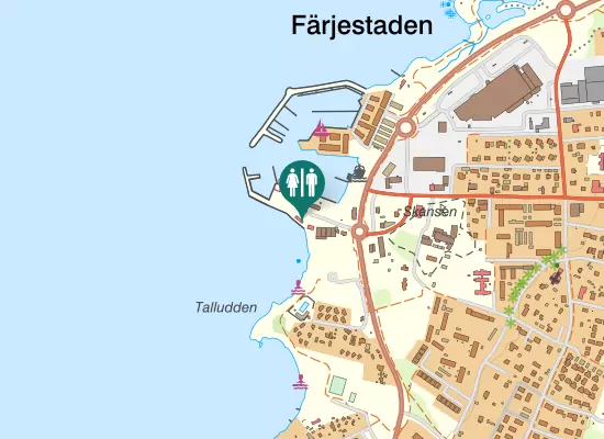 Karta över Södra Hamnplan 9
