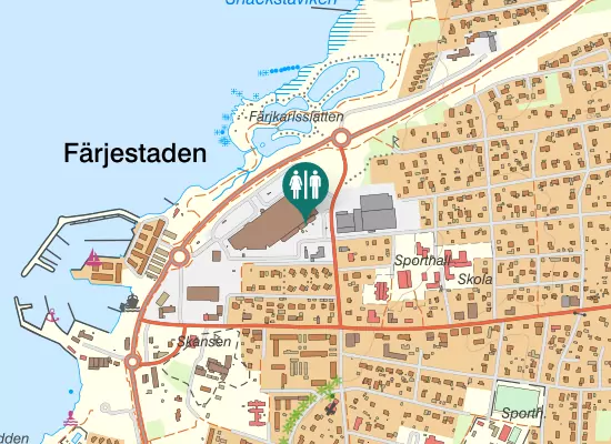 Karta over Brovägen 1