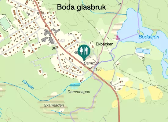 Karta over Storgatan