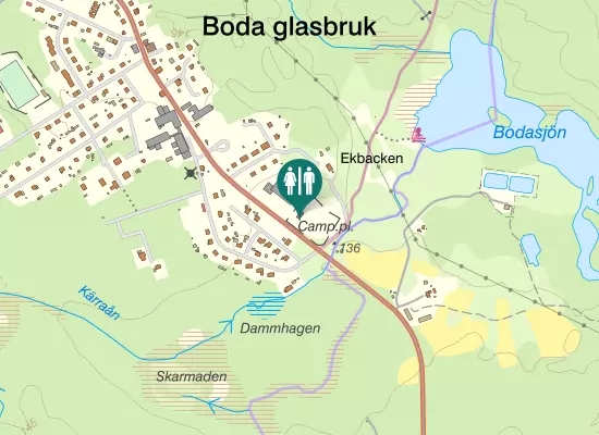 Karta over Storgatan