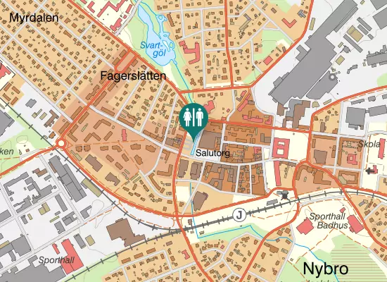 Karta over Kanalgatan