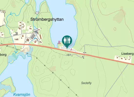 Karta over Kalmarvägen