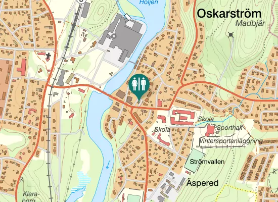 Karta över Mossegatan