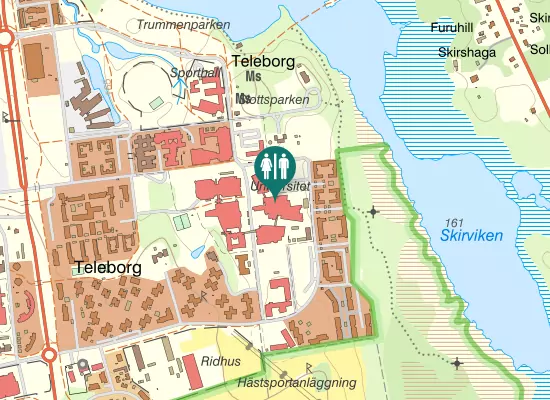 Karta over Stallvägen