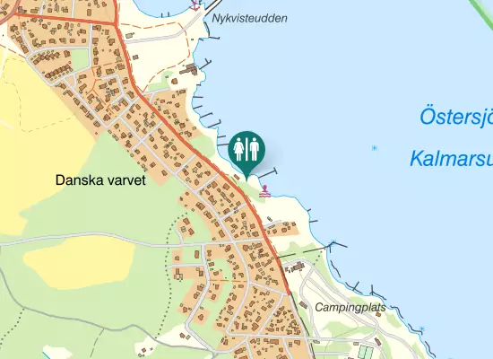 Karta over Varvsvägen