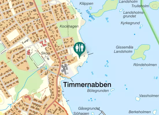 Karta over Jungmansvägen