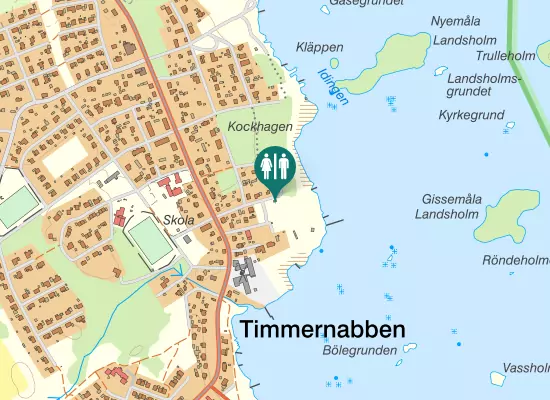 Karta over Jungmansvägen