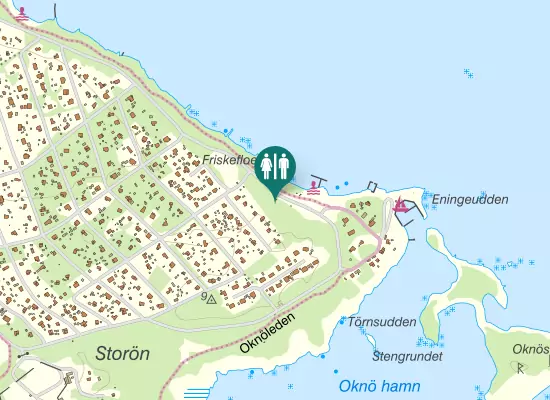 Karta over Oknövägen