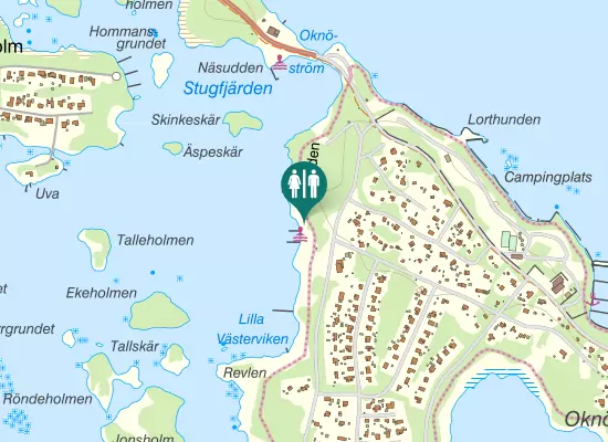 Karta over Ramsövägen