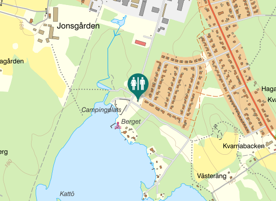 Karta over Näckrosvägen