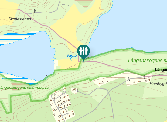 Karta över Johans väg