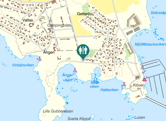 Karta över Linnekullevägen