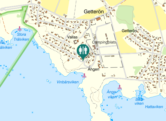 Karta över Lillanäsvägen