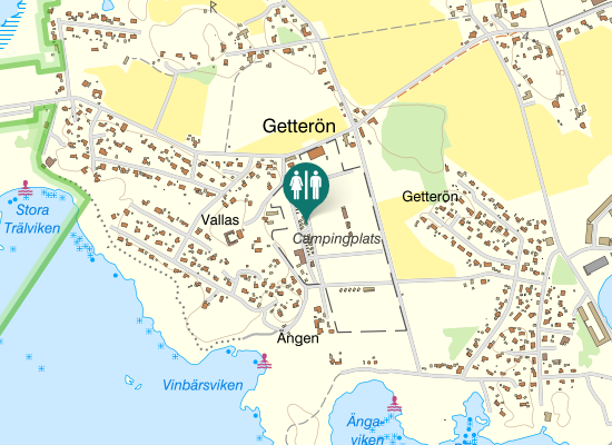 Karta över Valvikavägen 3