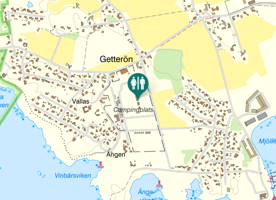 Karta över Valvikavägen 3