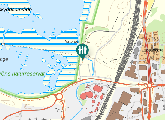 Karta över Lassavägen