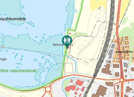 Karta över Lassavägen 1