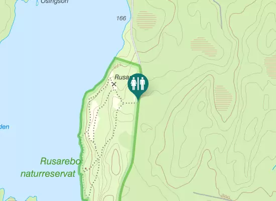 Karta over Vikavägen