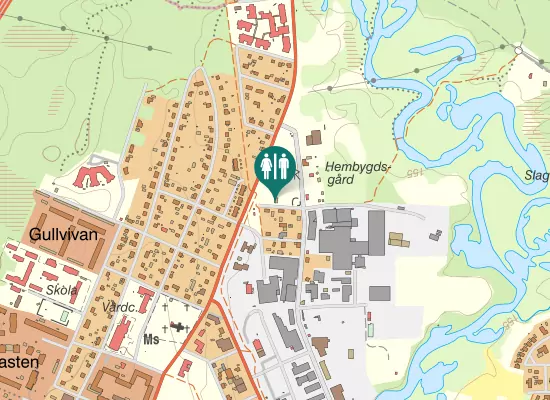 Karta over Mårtensgatan 9B