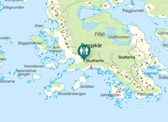 Karta over Spjutvägen