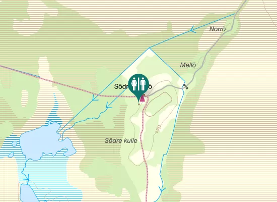 Karta over Svänötornet