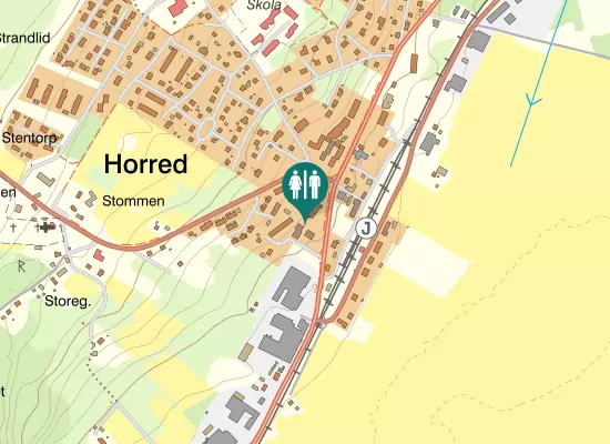 Karta over Mangelvägen