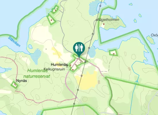 Karta over Oskarshamnsvägen