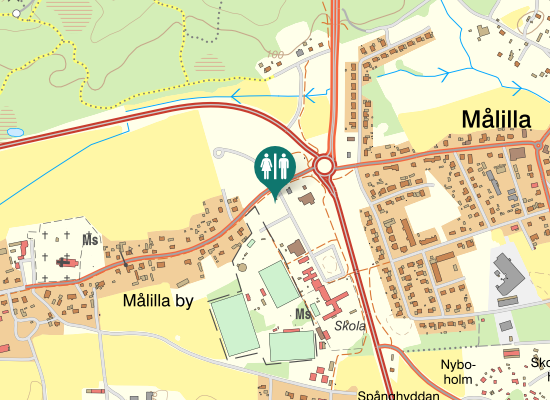 Karta over Atlantvägen