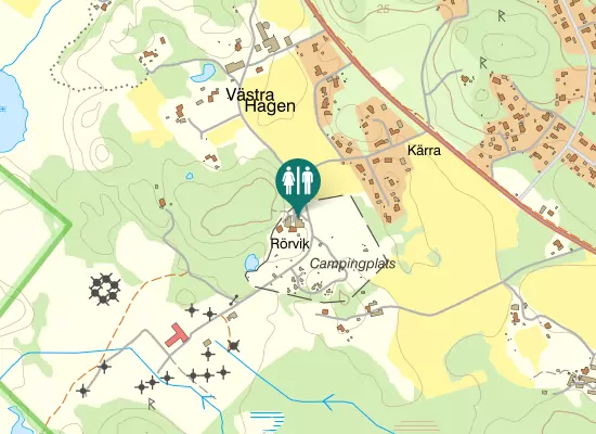 Karta over Rörviksvägen 1