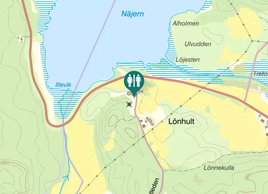 Karta over Venavägen