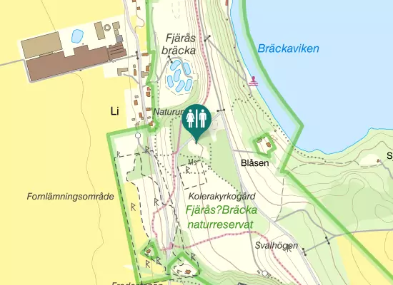 Karta over Stenaliden