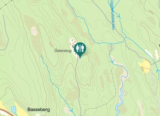 Karta over Berghemsvägen