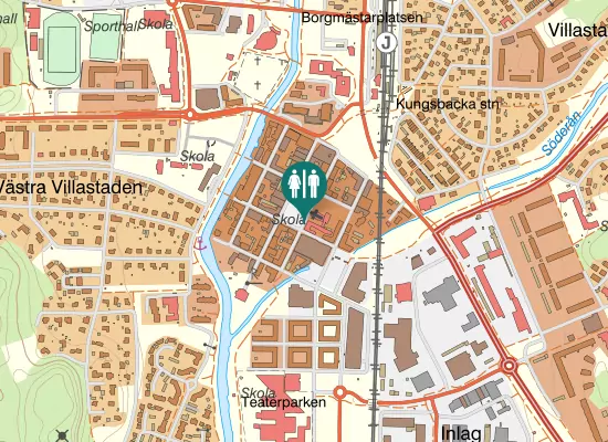 Karta over Stortorget