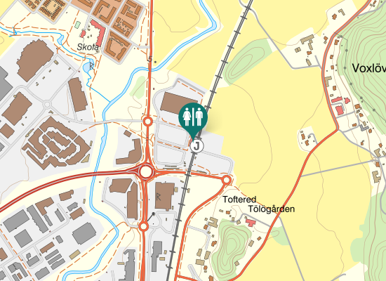 Karta över Tölöleden